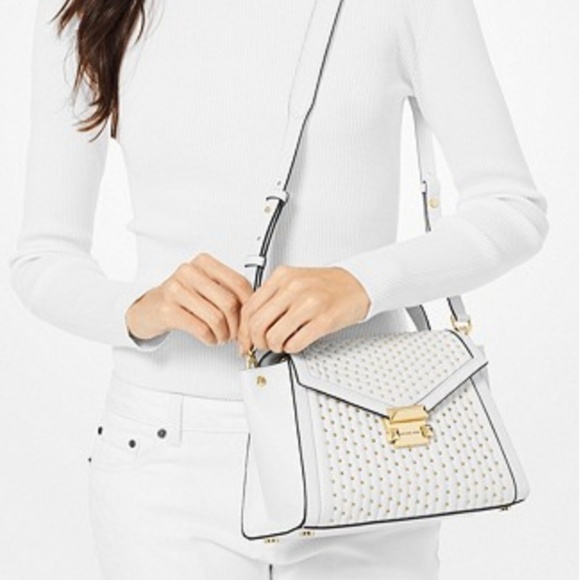 MICHAEL KORS

Whitney Medium Studded Leather Satch - Picture 4 of 4